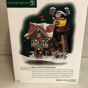 Deptartment 56 Mickey’s North Pole Playhouse North Pole Series #56.56759